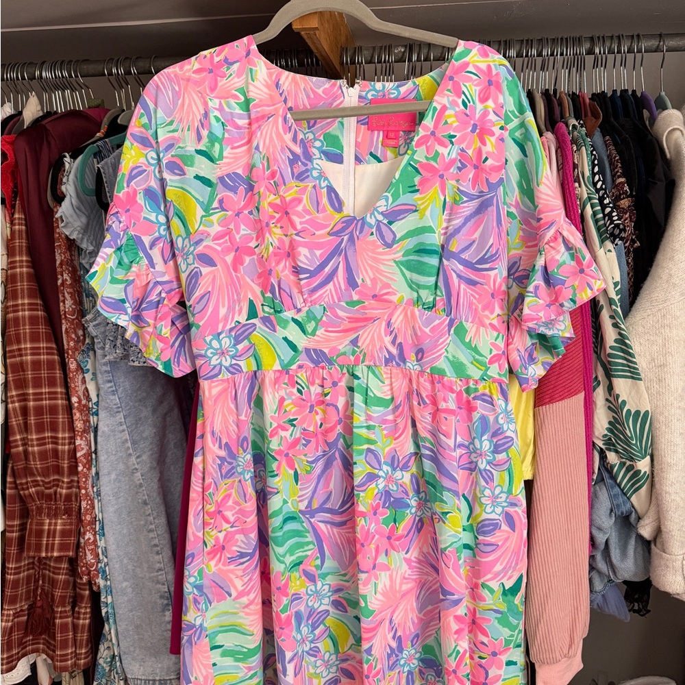 Lilly Pulitzer Multicolor Floral Dress